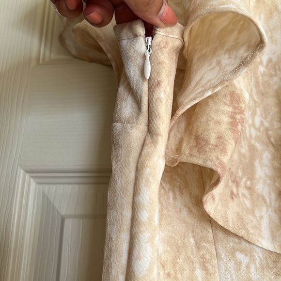 BCBGeneration one shouldered ruffle mini dress - Picture 4 of 5